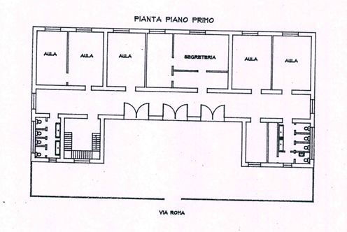 Bagni di Lucca (LU) – Former Ferretti School floorplan