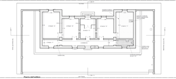 Oppido Mamertina (RC) – Ex Ufficio del Registro Pianta principale