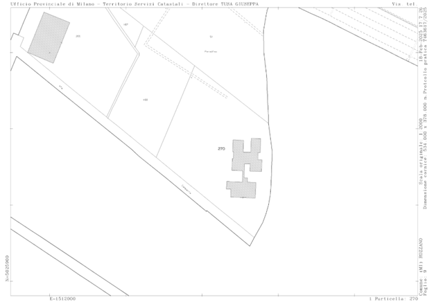 Rozzano (MI)- Area in trasformazione Viale Campania Pianta principale