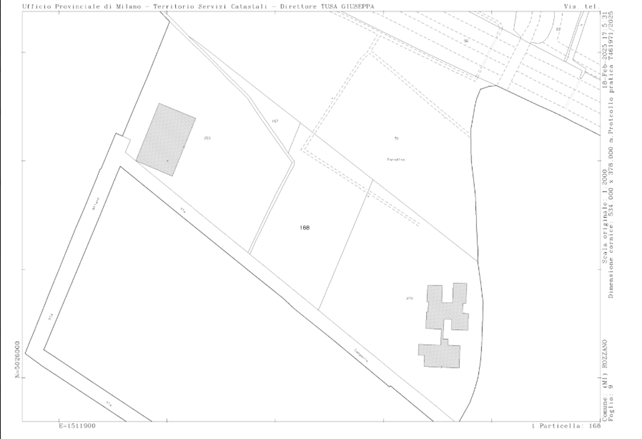 Rozzano (MI)- Area in trasformazione Viale Campania Pianta principale