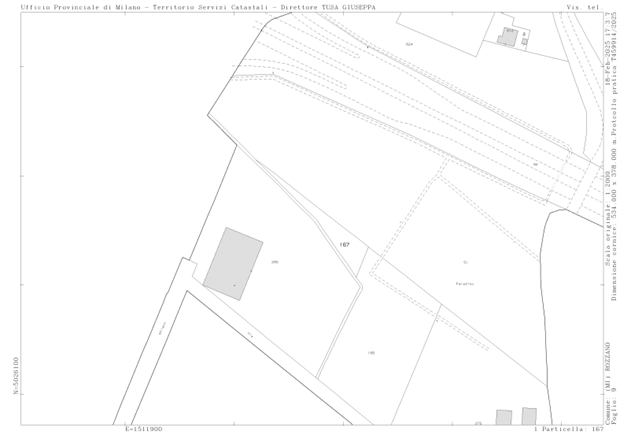 Rozzano (MI)- Area in trasformazione Viale Campania Pianta principale