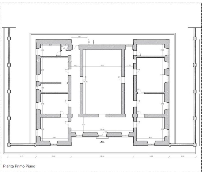 Oppido Mamertina (RC) – Ex Pretura Pianta principale
