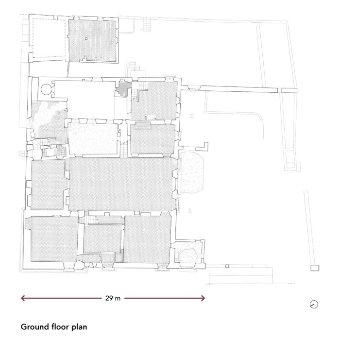 Calenzano (FI)- Torre di Baroncoli Pianta principale