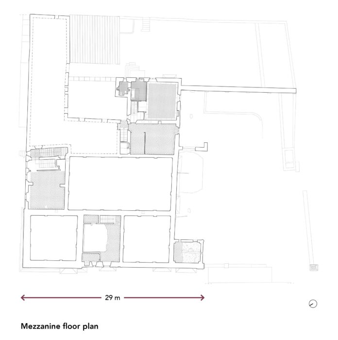 Calenzano (FI)- Torre di Baroncoli Pianta principale
