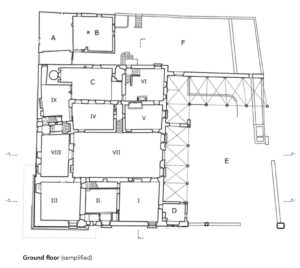 Calenzano (FI)- Torre di Baroncoli Pianta principale