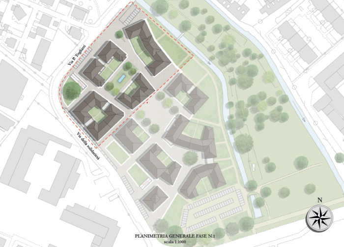 Rozzano (MI)- Area in trasformazione via della Solidarietà