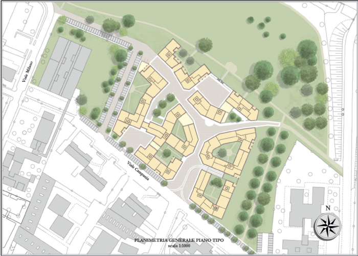 Rozzano (MI)- Area in trasformazione Viale Campania