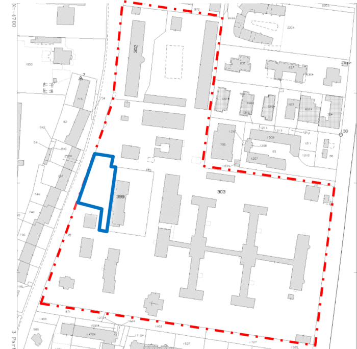 BARI (BA) – EX OSPEDALE BONOMO Pianta principale