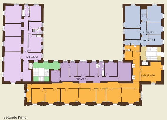 Alessandria (AL) – Former Bank of Italy Branch floorplan