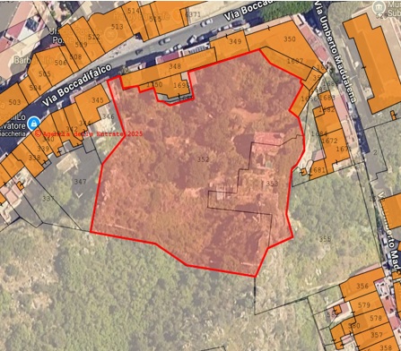 Palermo (PA) – Pisani plot of land – Casina dell’Orologio floorplan