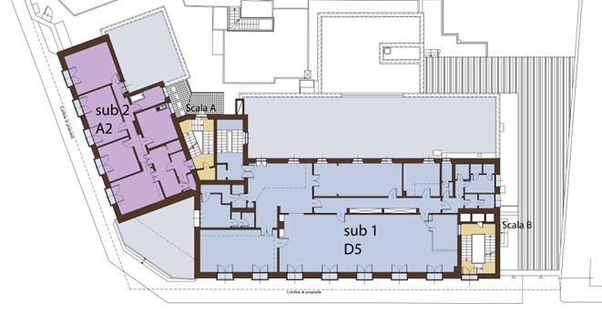 Asti (AT) – Former branch of the Bank of Italy floorplan