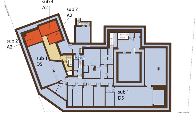Asti (AT) – Former branch of the Bank of Italy floorplan
