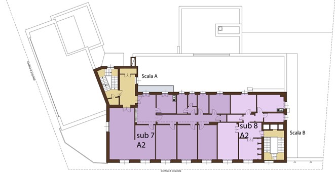 Asti (AT) – Former branch of the Bank of Italy floorplan
