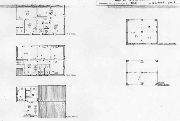 Assisi (PG) – Bandita Piccola floorplan