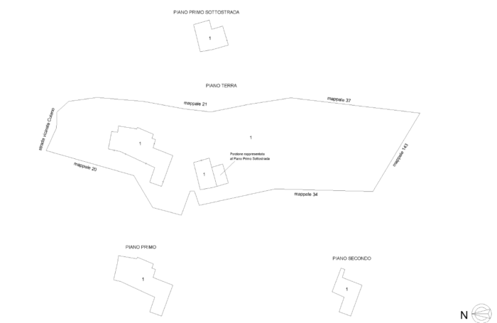 Pietralunga (PG) – Cuiano floorplan