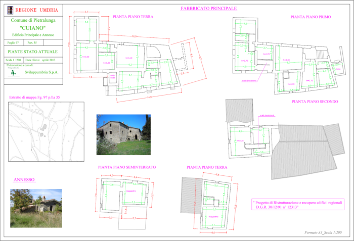 Pietralunga (PG) – Cuiano floorplan