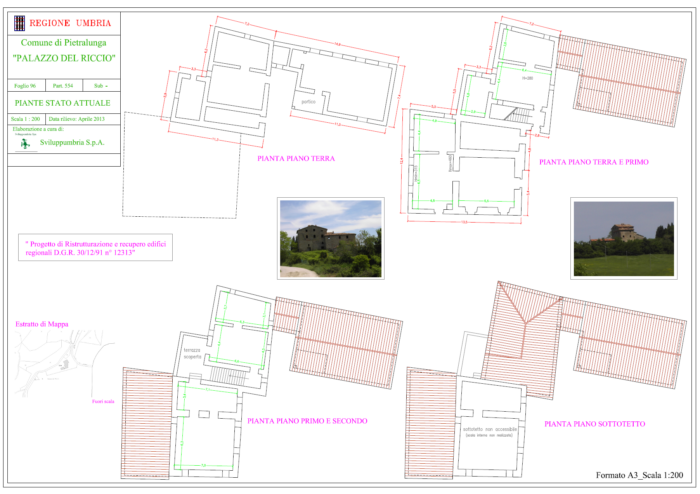 Pietralunga (PG) – Palazzo Del Riccio floorplan