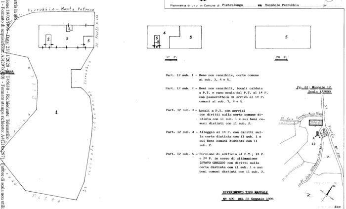 Pietralunga (PG) – Perubbio floorplan