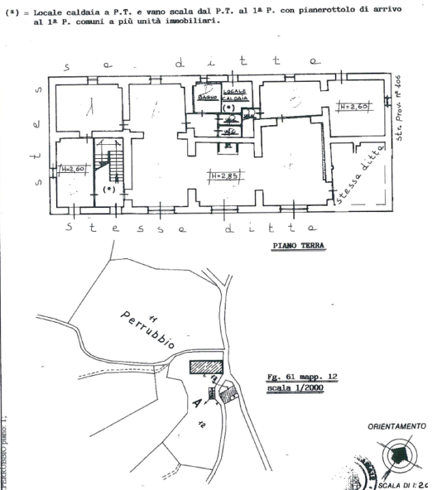 Pietralunga (PG) – Perubbio floorplan