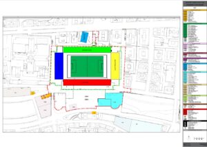 Genoa (GE) – Luigi Ferraris Stadium, renovation and repurposing Project Floorplan