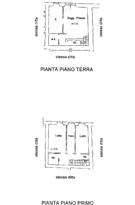 San Venanzo (TR) – Podere Casa Vecchia floorplan
