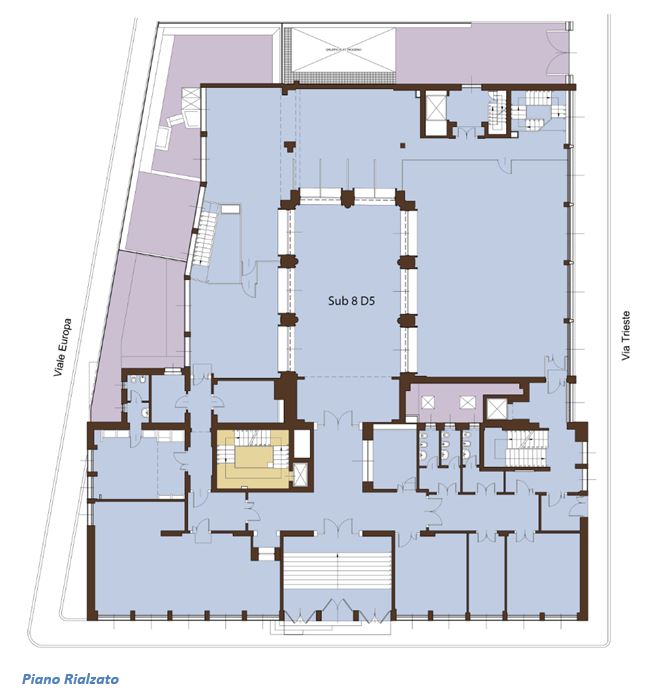 NUORO (NU) – Former Bank of Italy branch floorplan