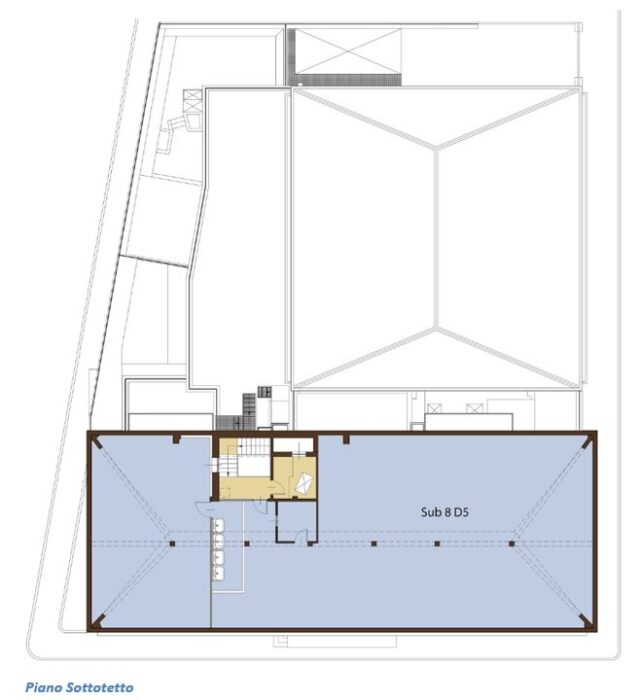 NUORO (NU) – Former Bank of Italy branch floorplan