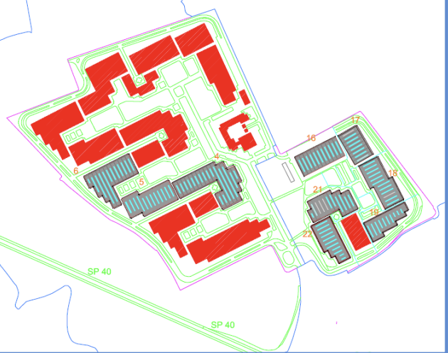 Lacchiarella (Milan) – Provincial Road SP40 floorplan